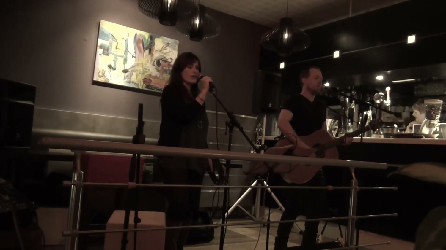 Alexia et Guillaume en session acoustique